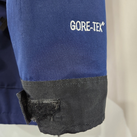 Throwback NORTH FACE 3-in-1 Triclimate Goretex Fleece Navy Blue Black Jacket XXL - Picture 6 of 16